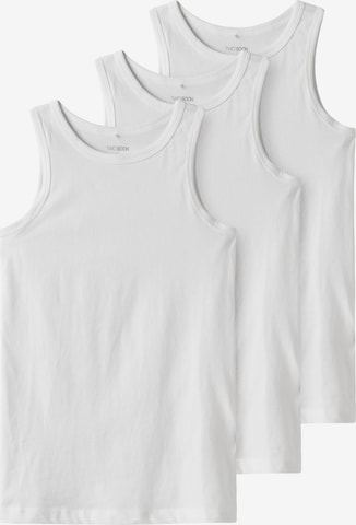 TWO SOON - Camiseta térmica en blanco: frente