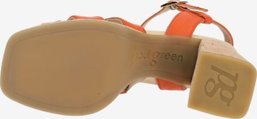 Paul Green Sandalen met riem in Oranje