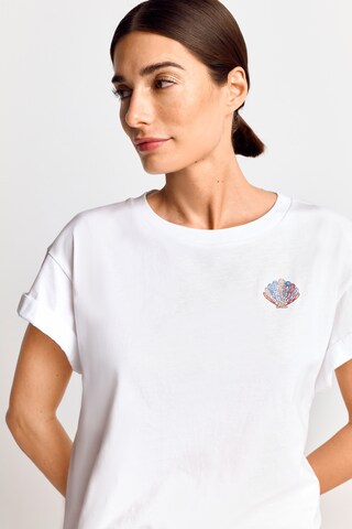 T-shirt Rich & Royal en blanc