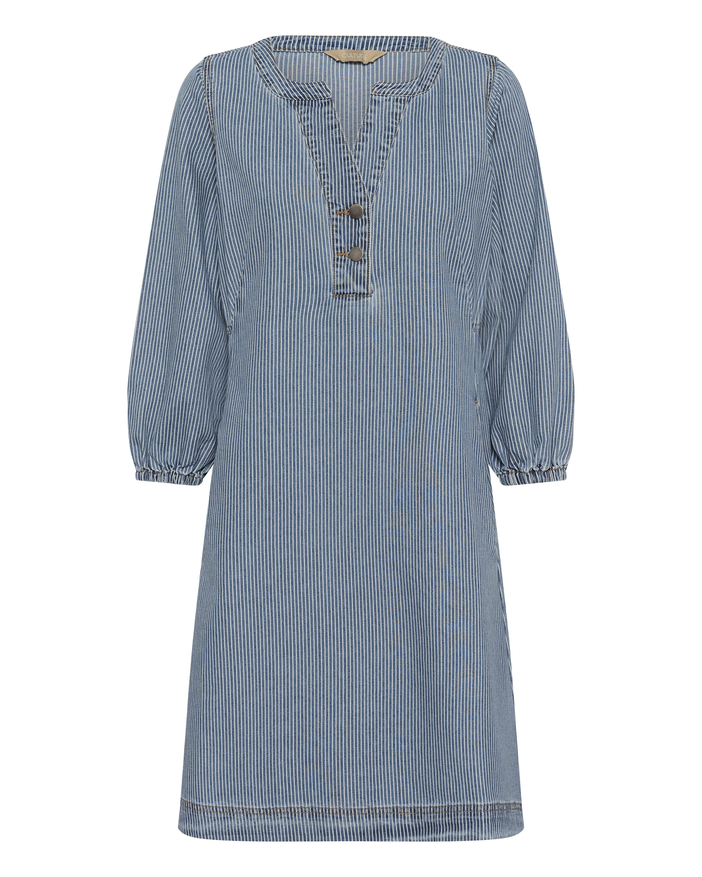 CULTURE Kjole 'CUayna' i blå: forside