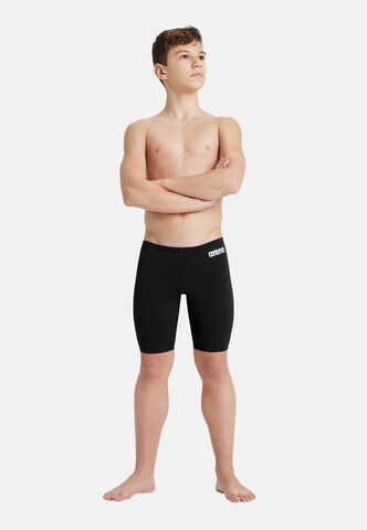 ARENA Badehose 'TEAM SWIM JAMMER SOLID' in Schwarz