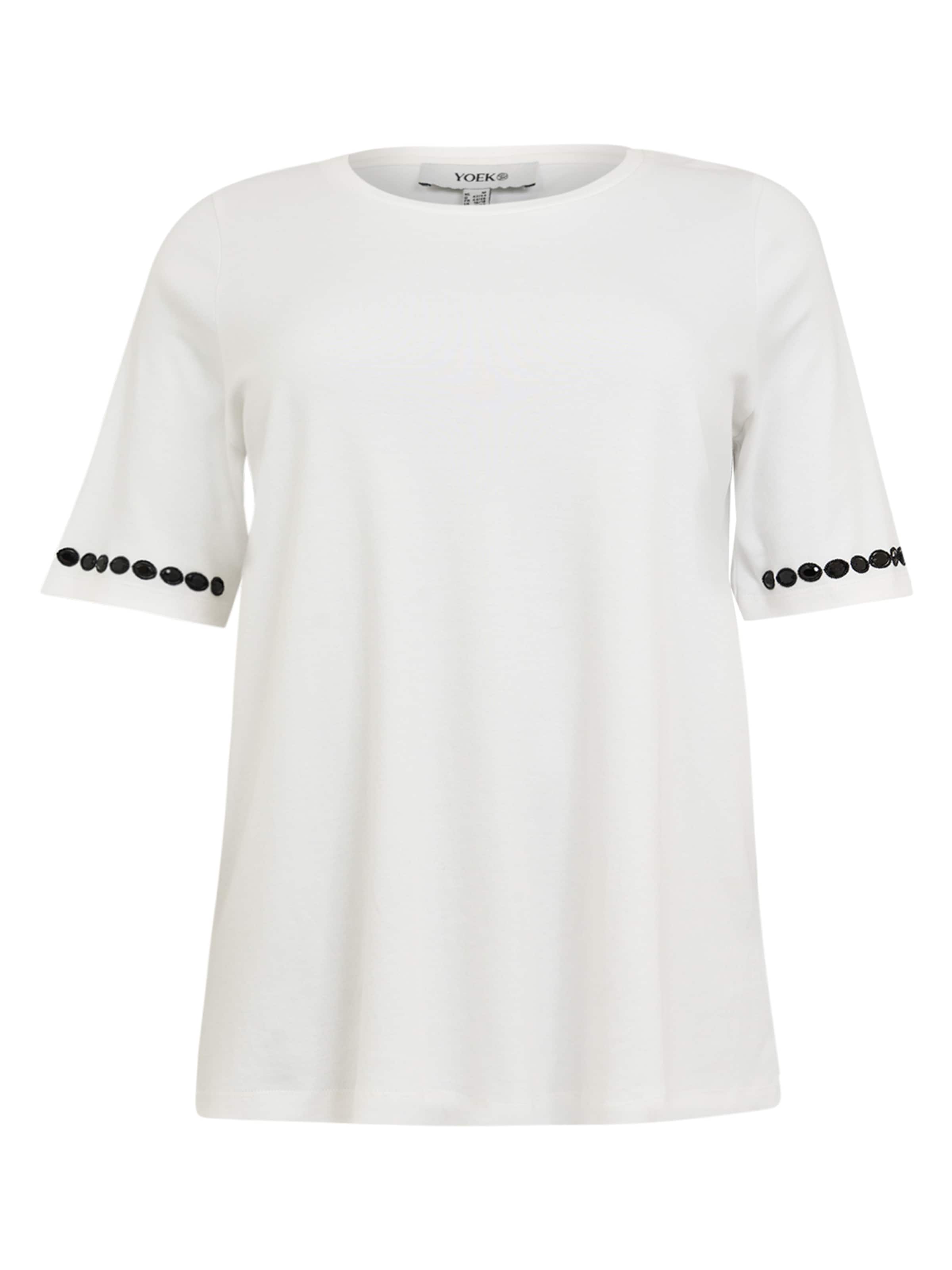 YOEK Shirt in Wit: voorkant