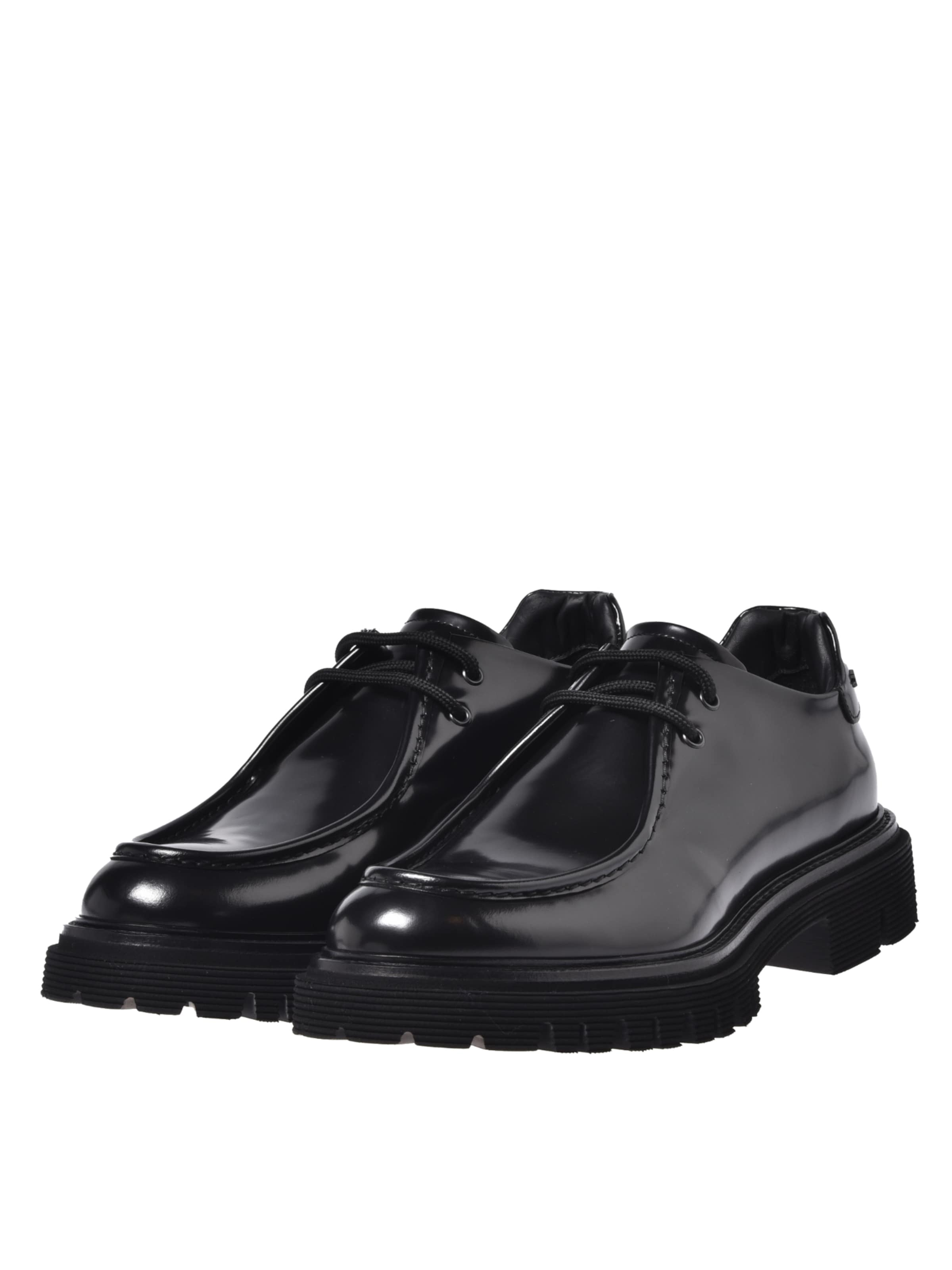 Chaussure à lacets BALDININI en noir