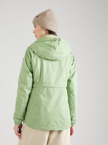 Ragwear Between-Season Jacket 'DANKKA' in Green