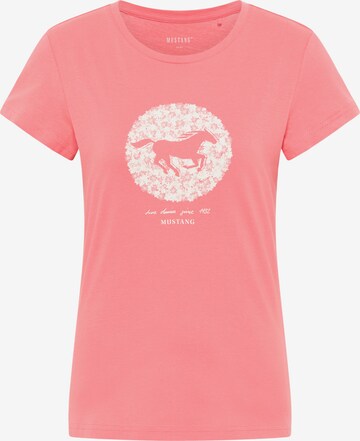 MUSTANG Shirt in Pink: front