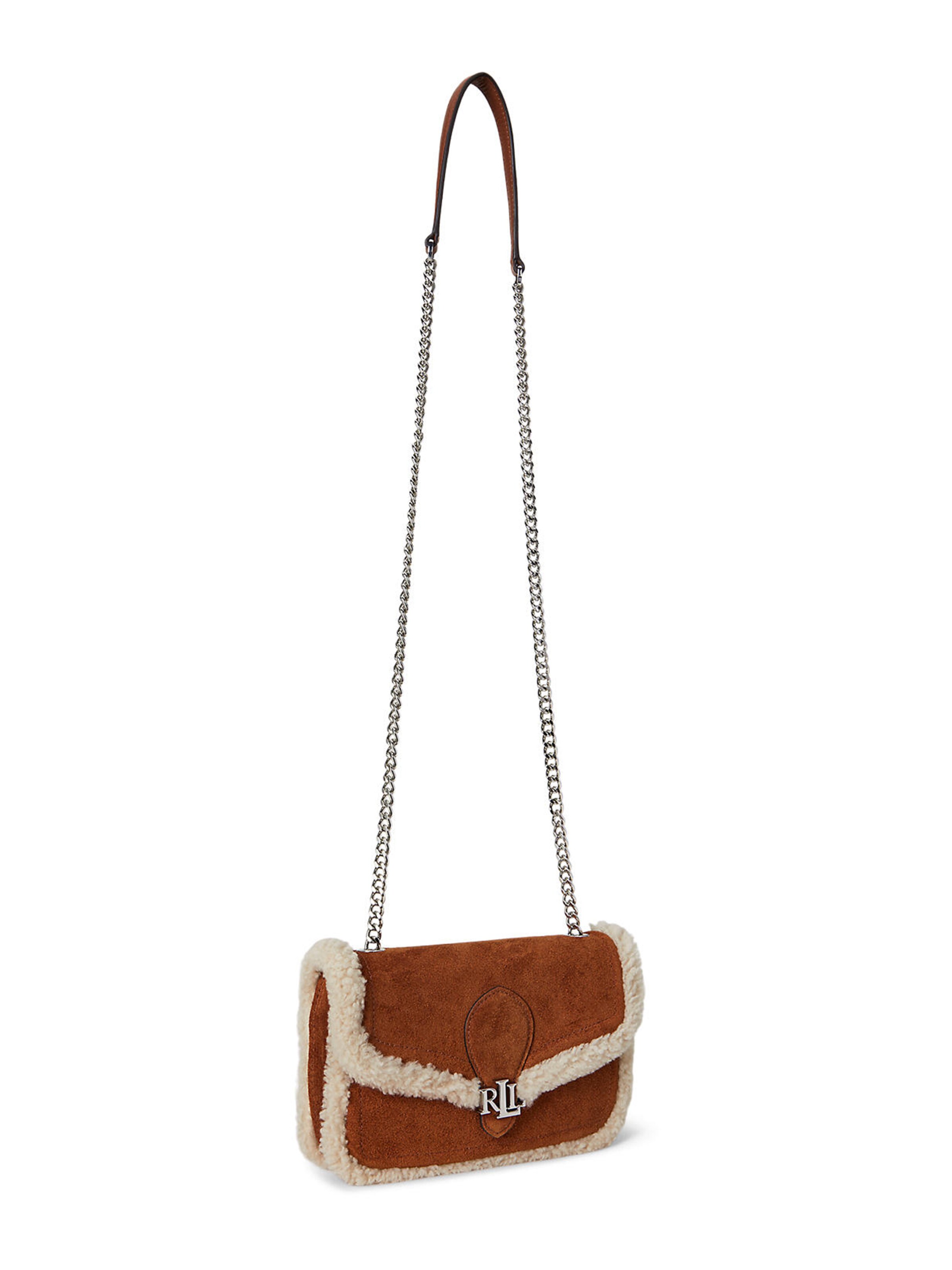 Lauren Ralph Lauren Torba na ramię 'BRADLEY' w kolorze brązowy