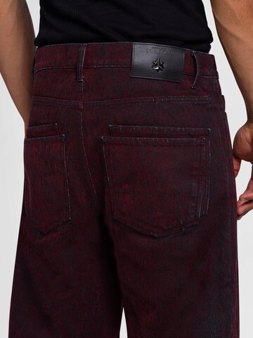 YVZ Denim Baggy Jeans 'Mira' in Red