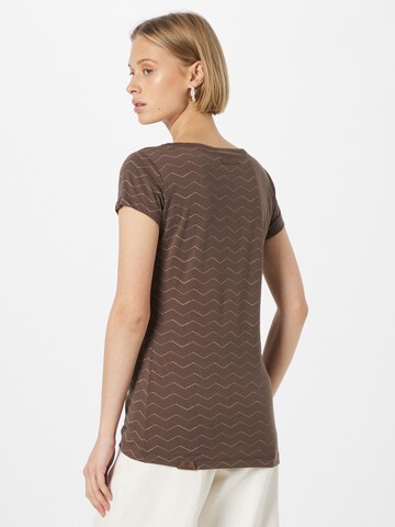 T-shirt 'MINT' Ragwear en marron