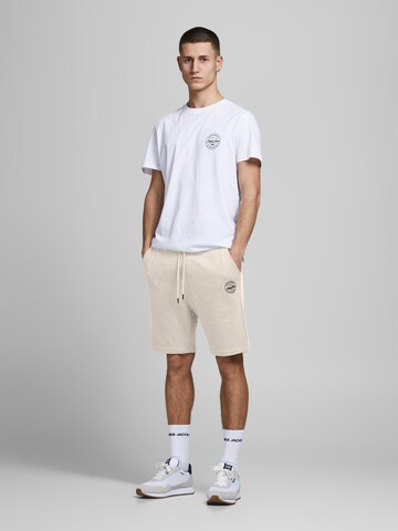 JACK & JONES Regular Shorts 'Shark' in Grau