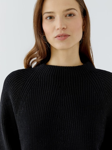 OUI Pullover 'RIYA' in Schwarz