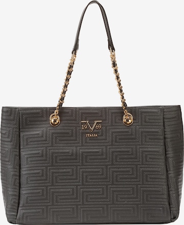 19V69 ITALIA Shopper 'Silvia Ornmt' in Grijs: voorkant
