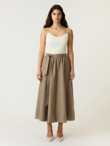 YAS Skirt 'TIMBER' in Brown