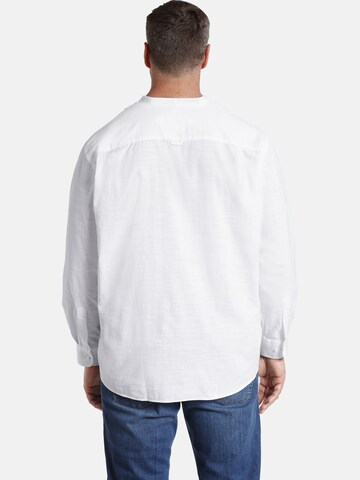 Jan Vanderstorm Regular fit Button Up Shirt 'Kallu' in White