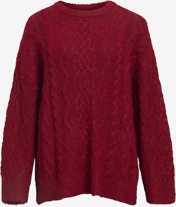 Pullover extra large 'DALLAS' di OBJECT in rosso: frontale