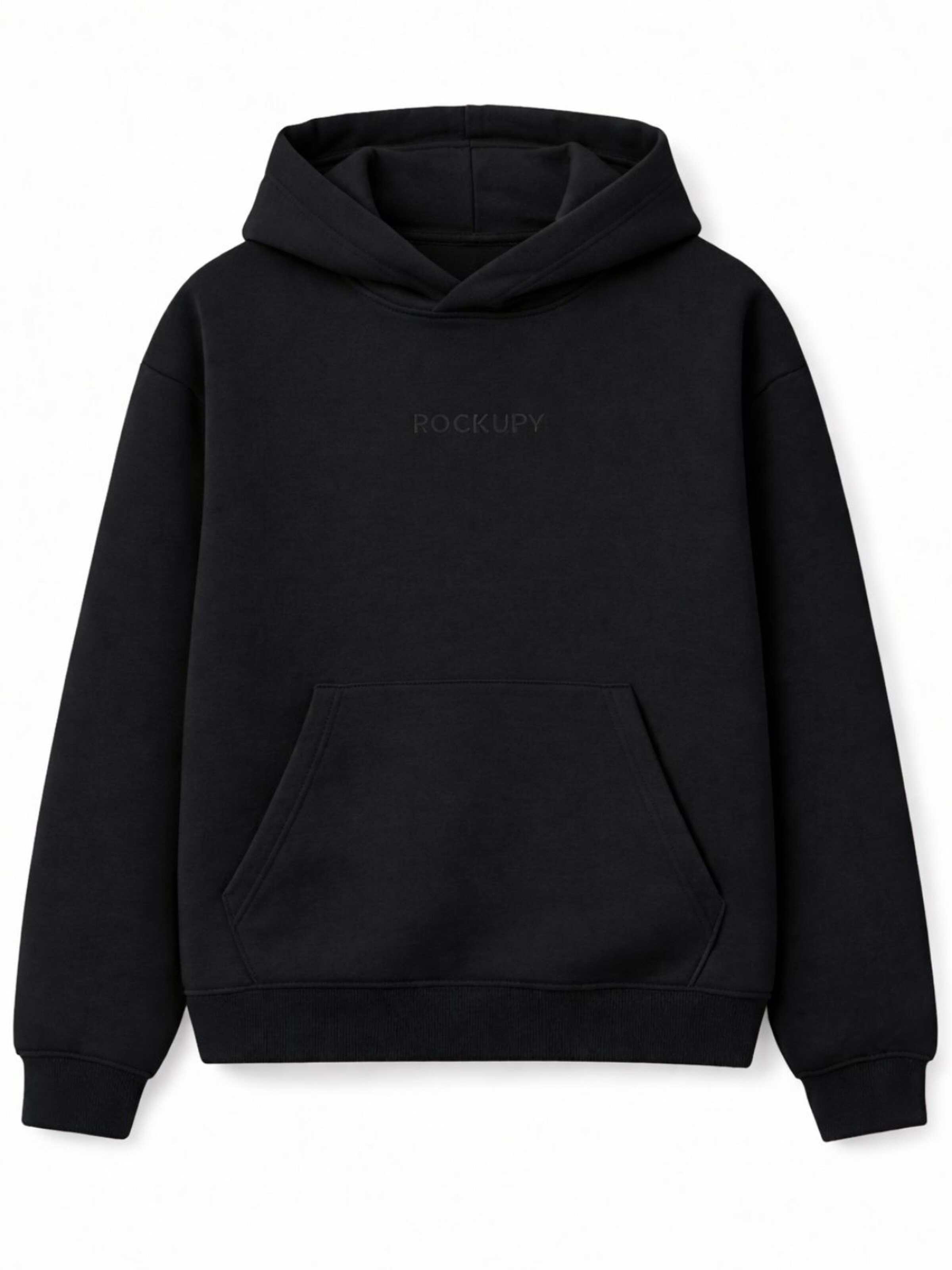 Rockupy Sweatshirt 'Andriel' in Black: front