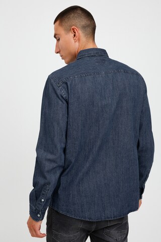 BLEND Regular fit Button Up Shirt 'BHNANTES' in Blue