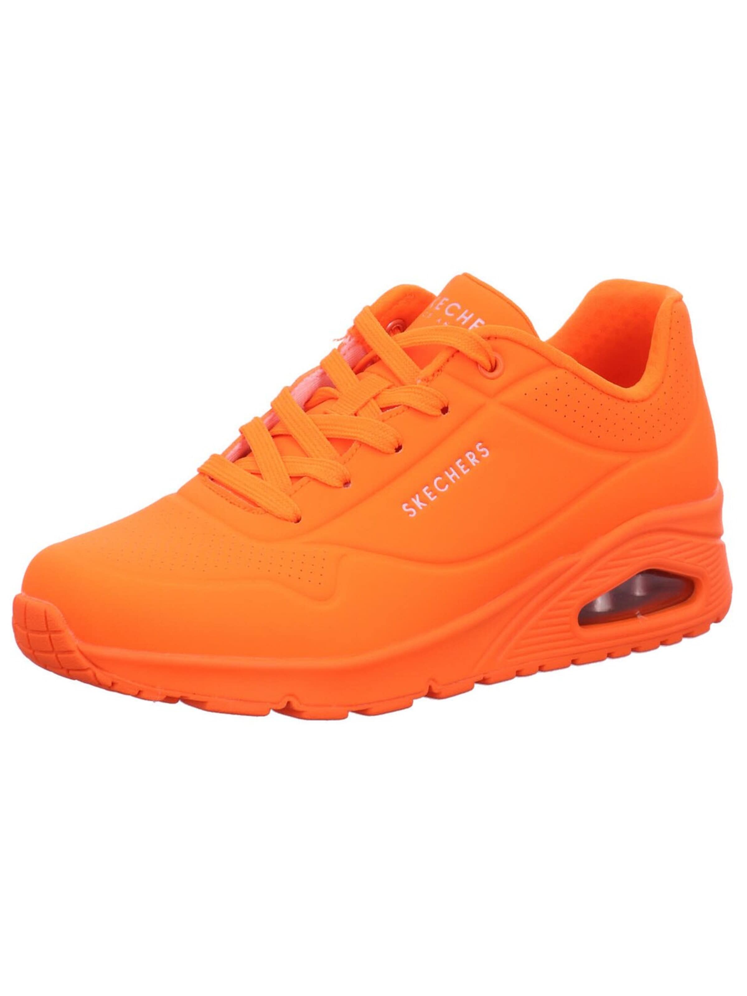 SKECHERS Sneakers laag in Oranje: voorkant