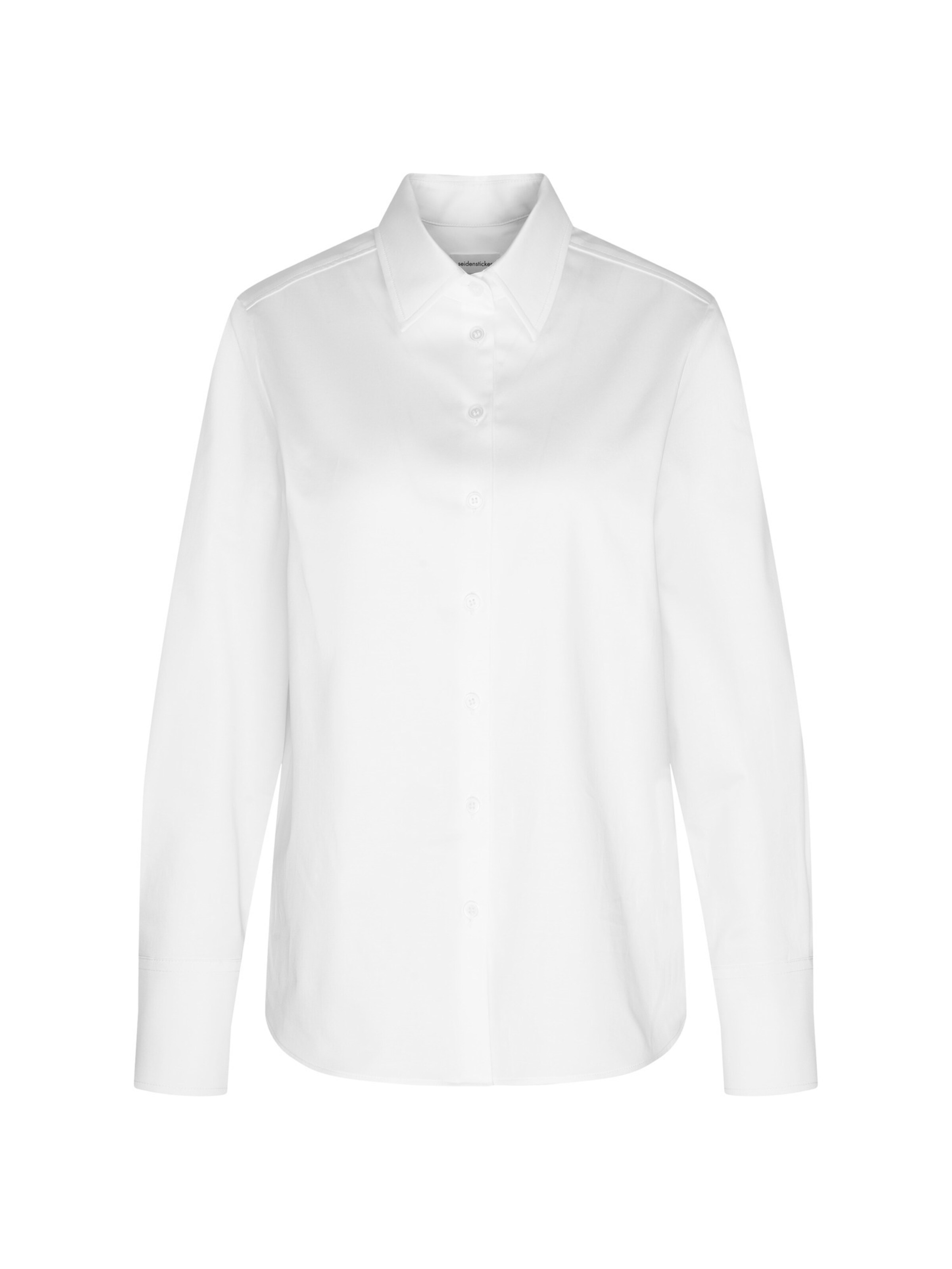 SEIDENSTICKER Blouse in Wit: voorkant