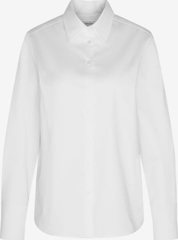 SEIDENSTICKER Blouse in Wit: voorkant