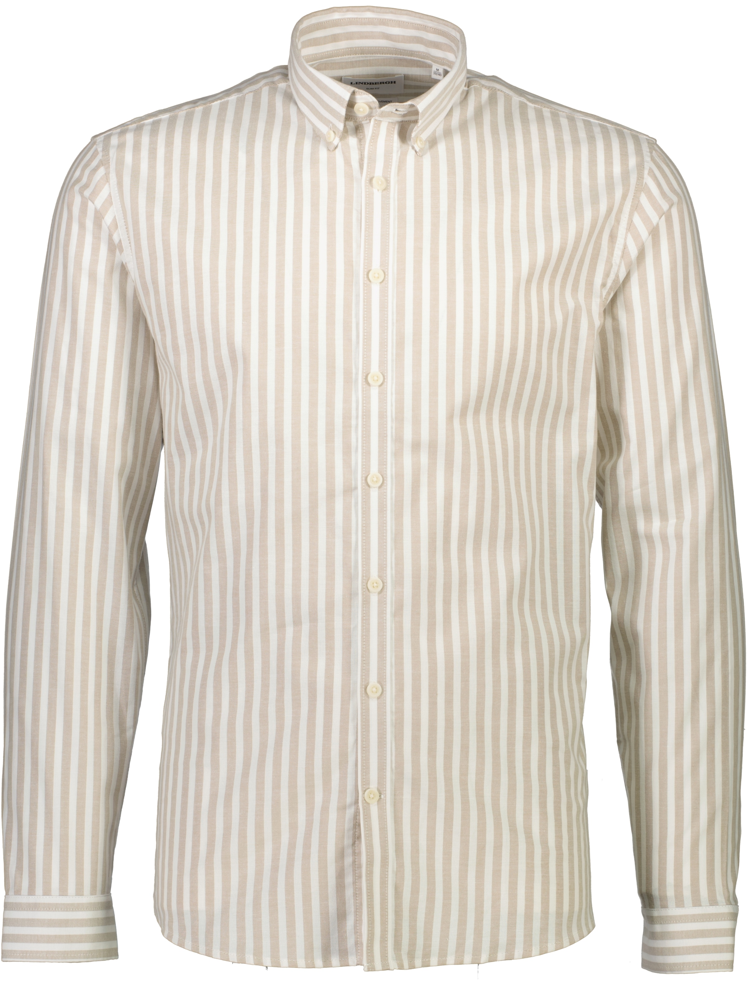 Lindbergh Button Up Shirt in Beige: front