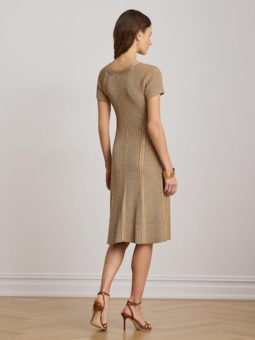 Lauren Ralph Lauren Πλεκτό φόρεμα σε χρυσό