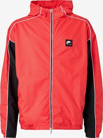 Nike Sportswear Преходно яке 'Air' в червено: отпред