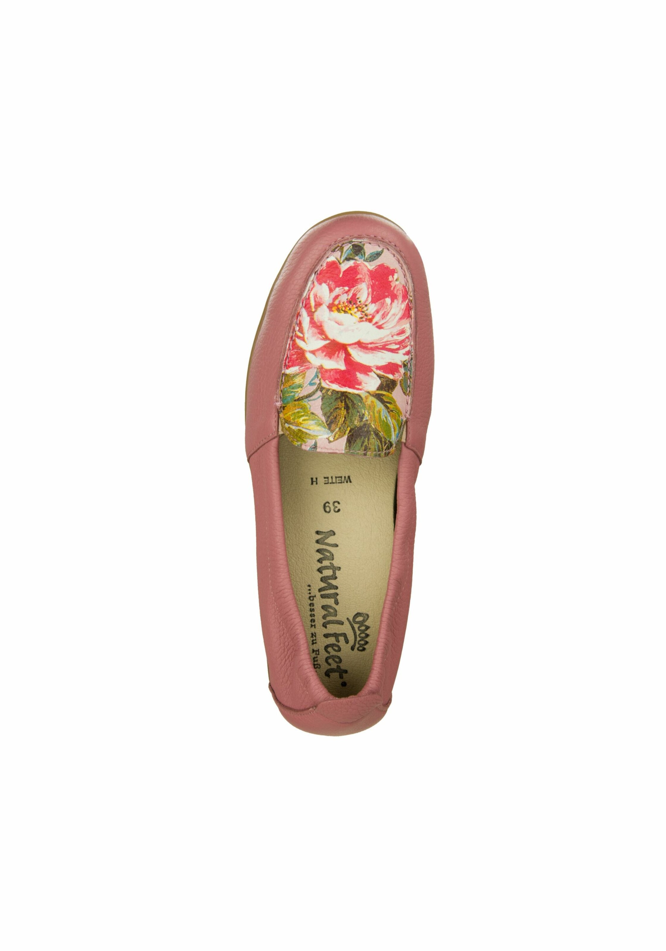 Natural Feet Moccasins 'Marina' in Pink