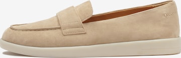 Slipper di Kazar in beige: frontale