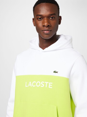 Sweat-shirt LACOSTE en jaune