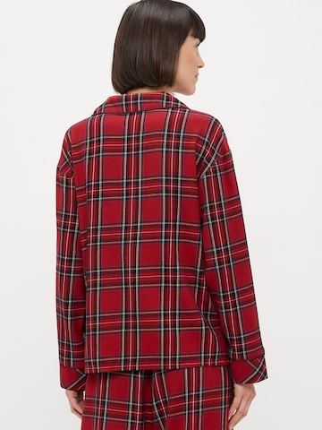 Abercrombie & Fitch Majica za spanje | rdeča barva