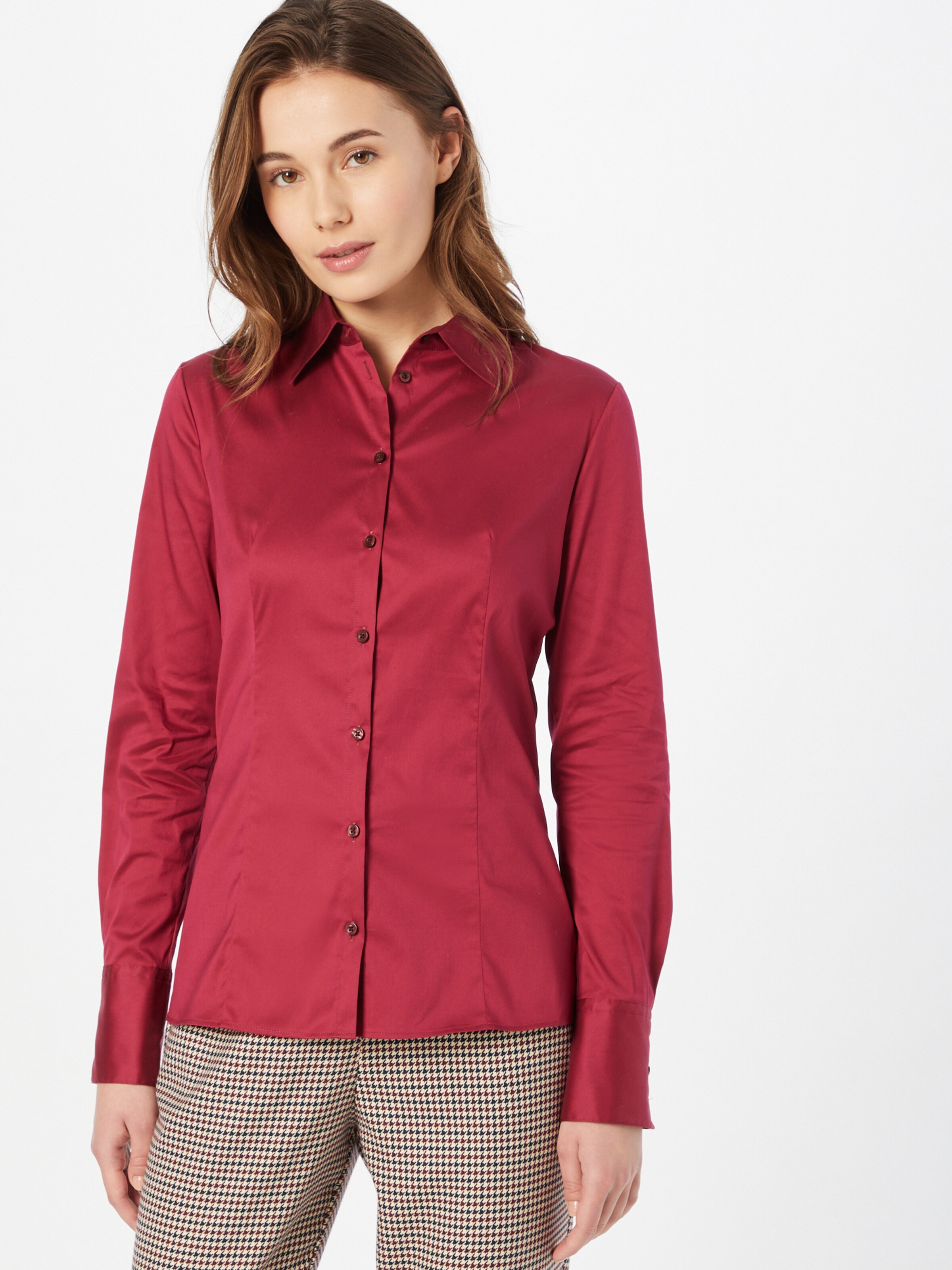 Donna Abbigliamento HUGO Camicia da donna in Rosso Rubino 