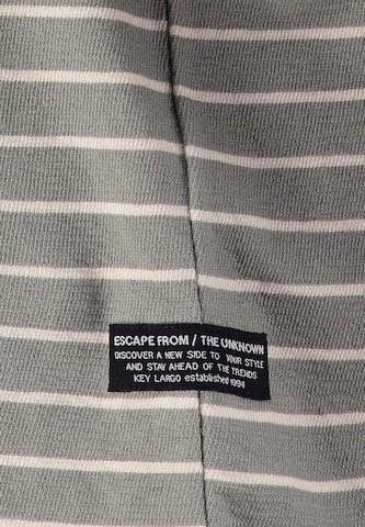 Key Largo T-shirt 'Bruno' i grön