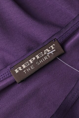 REPEAT Cashmere Top & Shirt in L in Purple