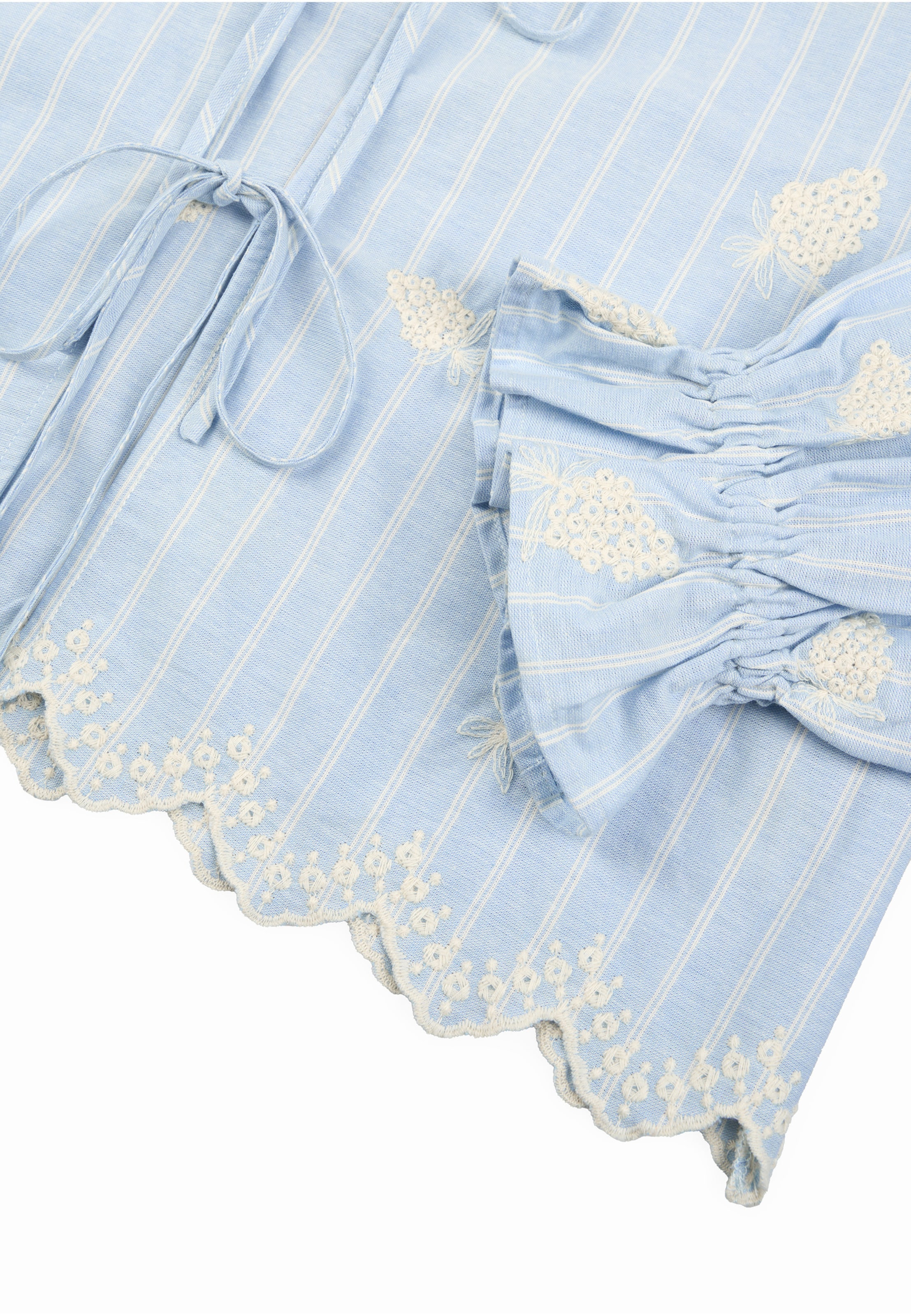 OH APRIL - Blusa 'Ninon' em azul