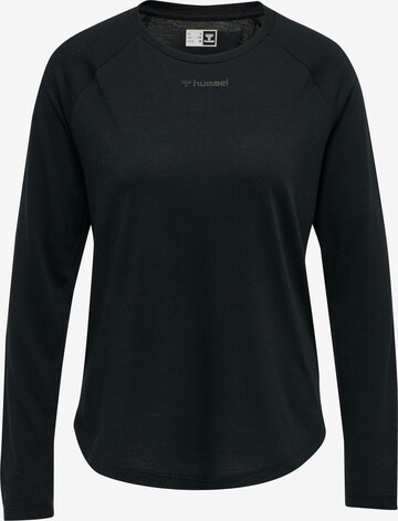 Hummel Funktionsbluse 'Vanja' i sort: forside