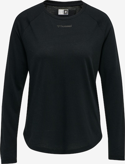 Hummel Performance shirt 'Vanja' in Anthracite / Black, Item view
