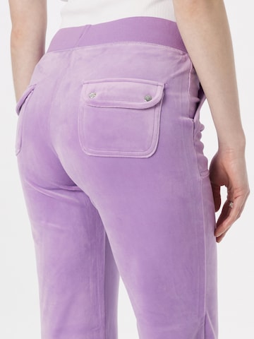 Juicy Couture Regular Pants 'Del Ray' in Purple