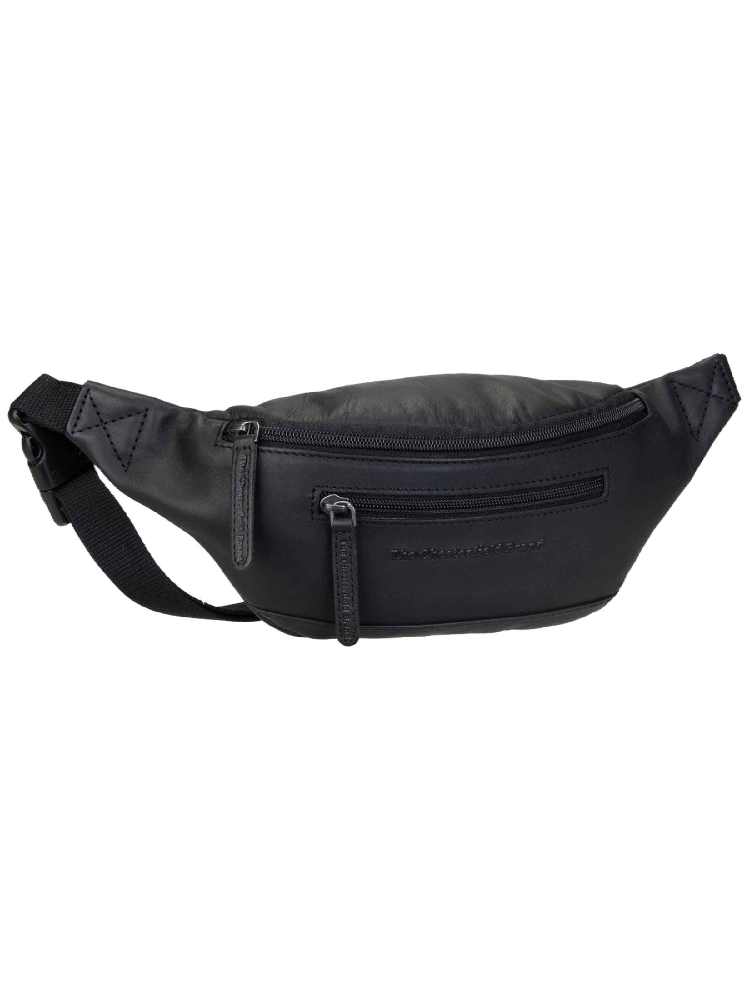 The Chesterfield Brand Fanny Pack ' Brana ' in Black: front