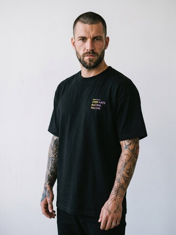 DROP.GOODS Shirt 'Statement'‌ in Schwarz
