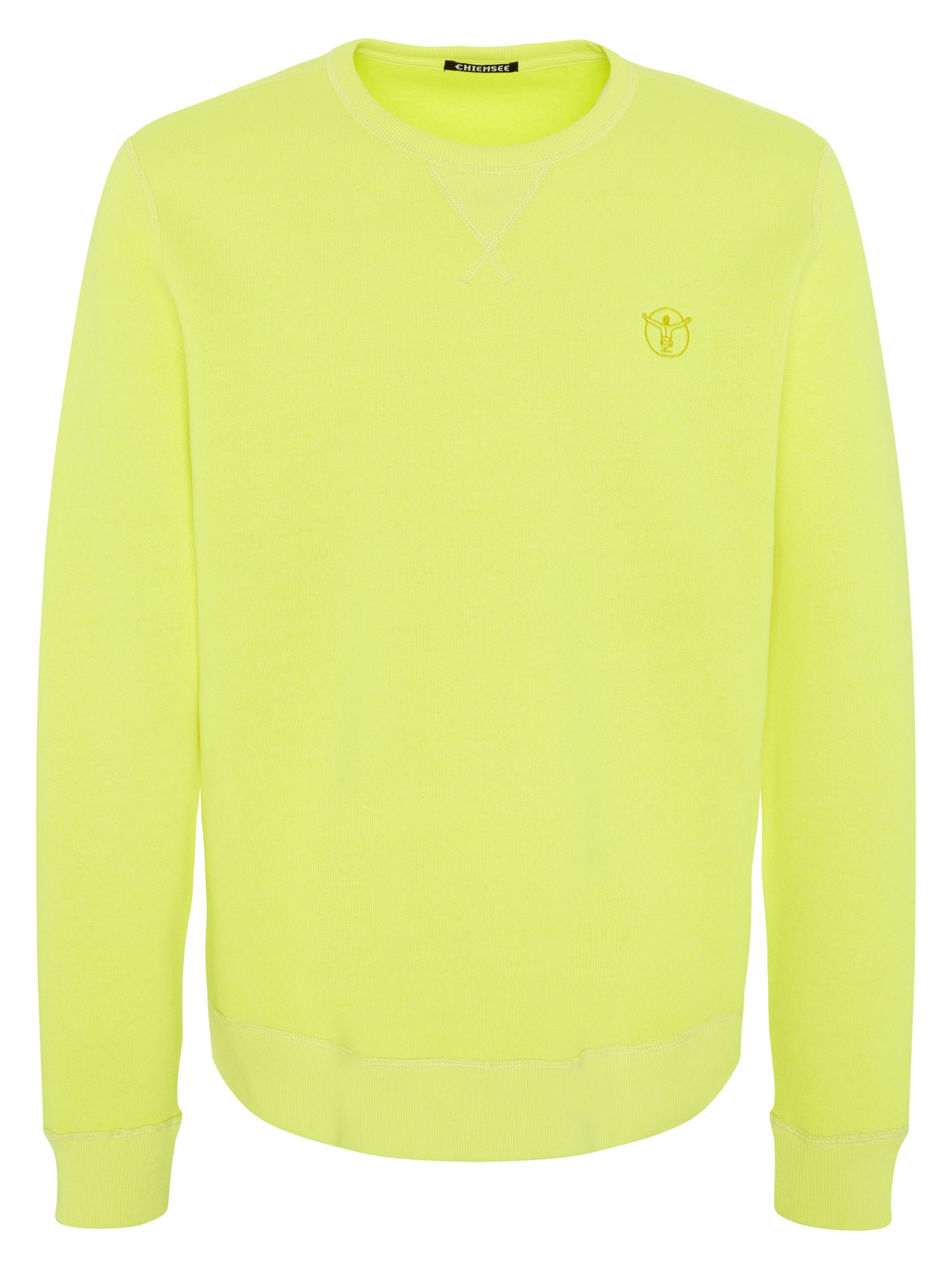 CHIEMSEE Sweatshirt in Yellow: front