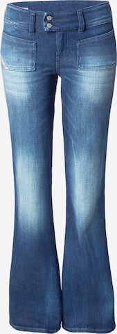 DIESEL Levenevä Farkut 'D-HUSH' värissä sininen: etupuoli