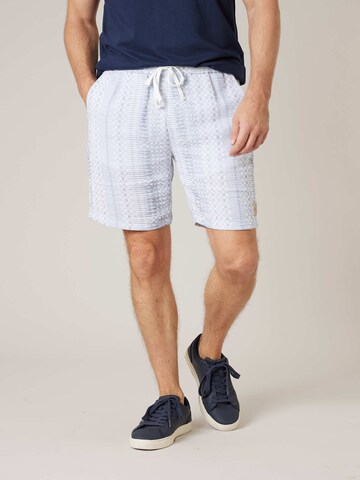 Deeluxe Regular Shorts 'Padre' in Blau: Vorderseite