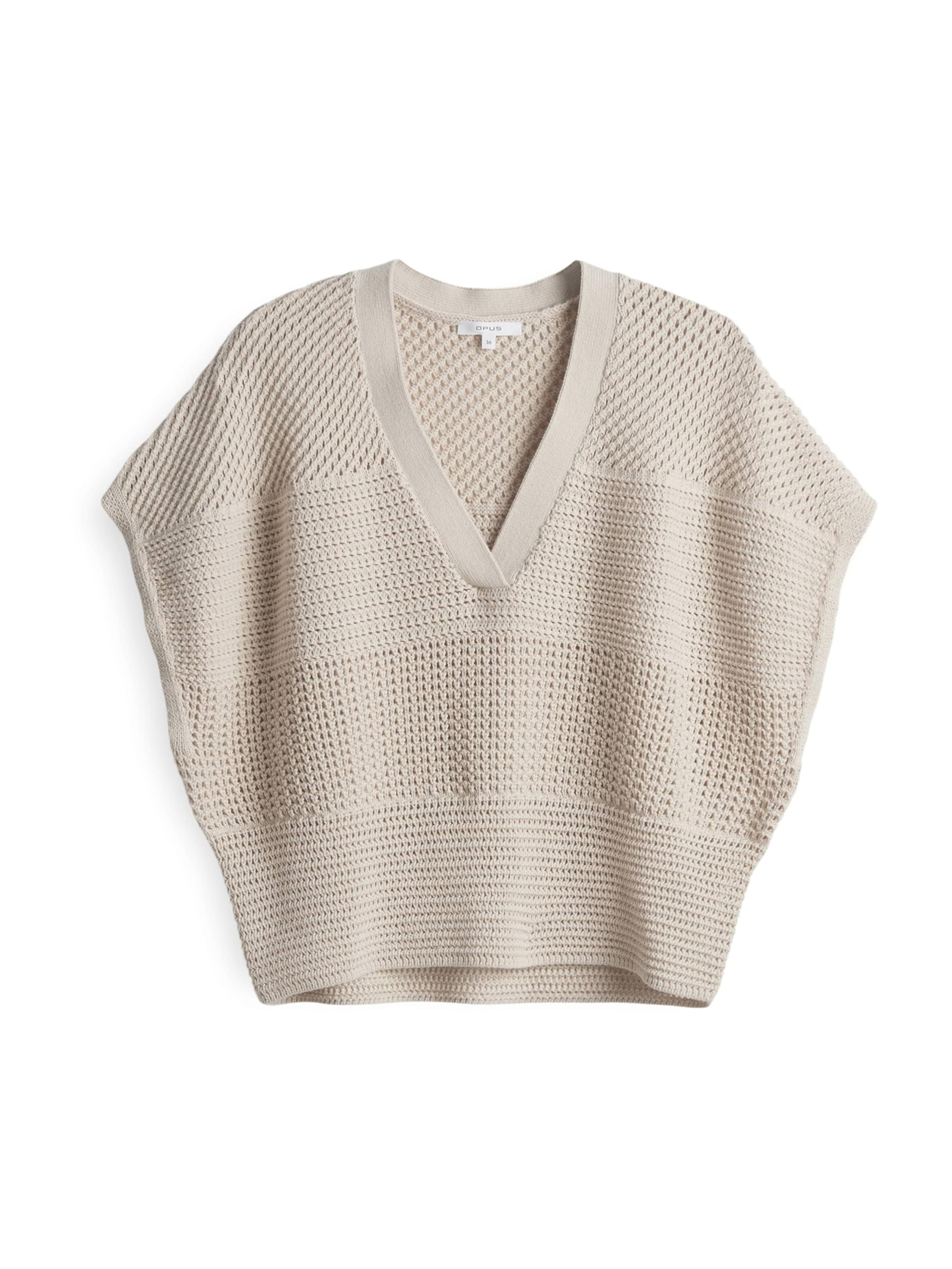 OPUS Pullover 'Pekina' in Beige: Vorderseite