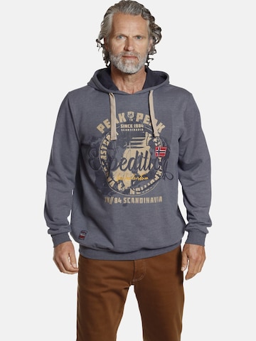 Jan Vanderstorm Sweatshirt in Blauw: voorkant