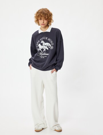 Koton Sweatshirt in Grau
