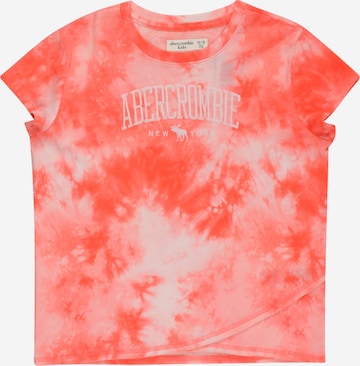 Maglietta 'MAY' di Abercrombie & Fitch in arancione: frontale