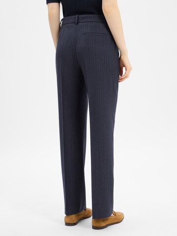 Regular Pantalon à pince BOSS en bleu
