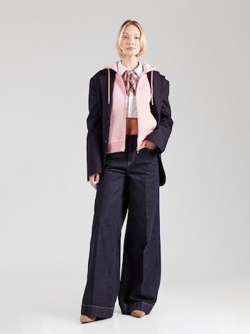 GANT Sweatjacka i rosa