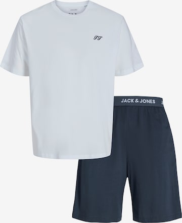 JACK & JONES - Traje para estar en casa 'JACOMAHA' en blanco: frente