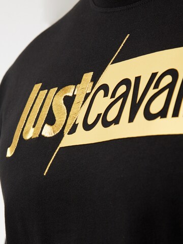 Just Cavalli Тениска в черно